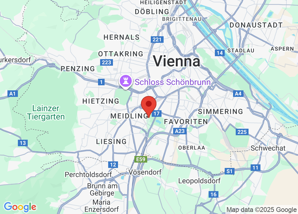 Standort von City & Country Club Wienerberg auf der Karte