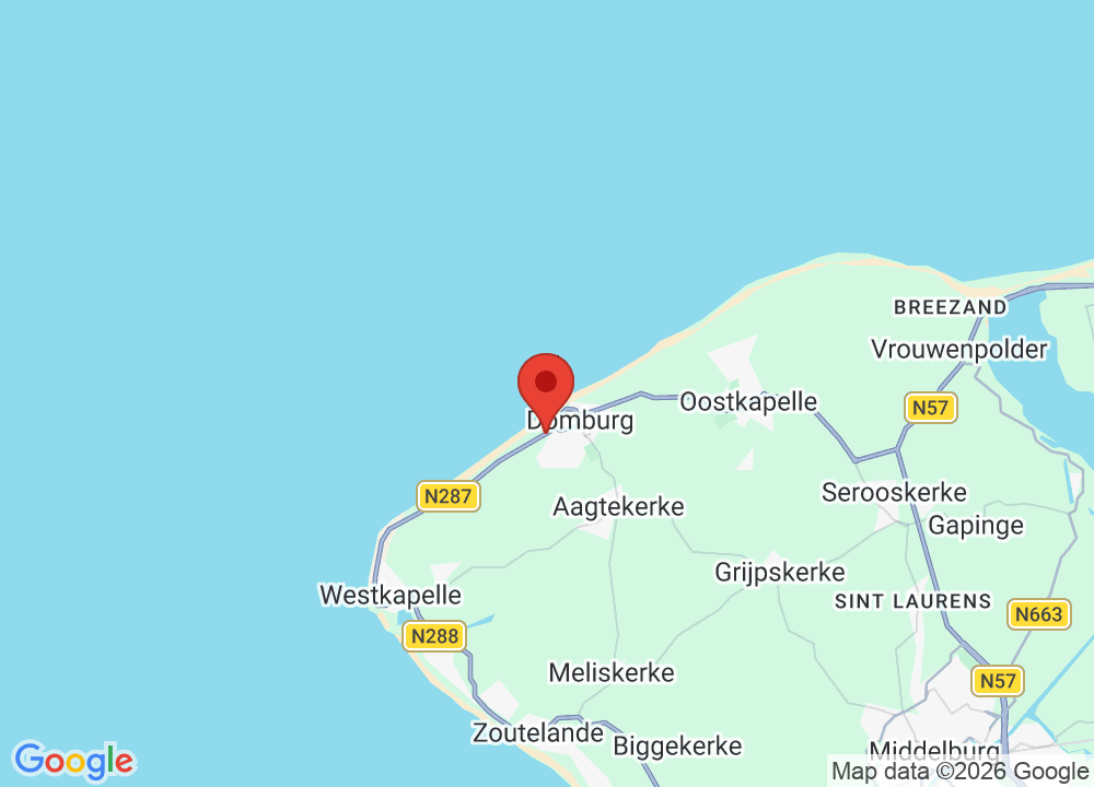 Standort von Domburgsche Golfclub auf der Karte