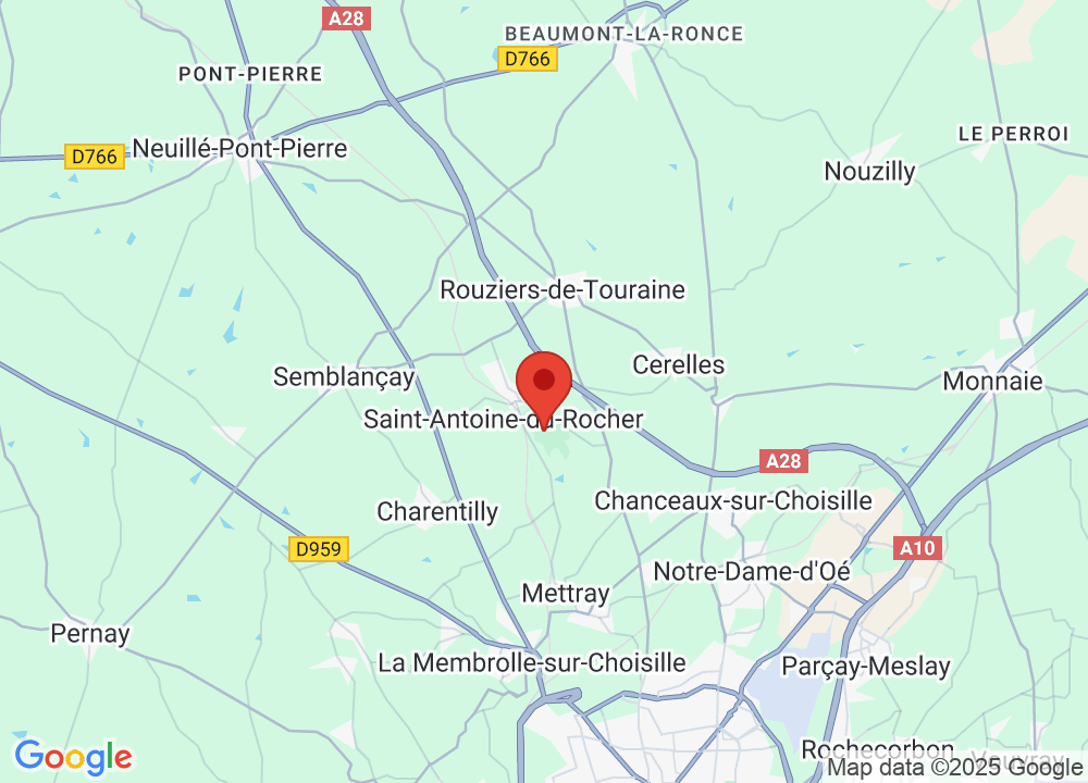 Location of Golf Bluegreen Tours Ardrée on map