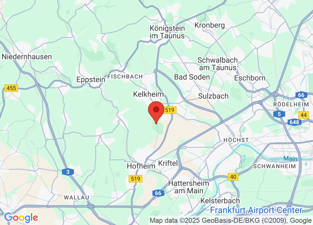 Location of Golf-Club Hof Hausen vor der Sonne on map