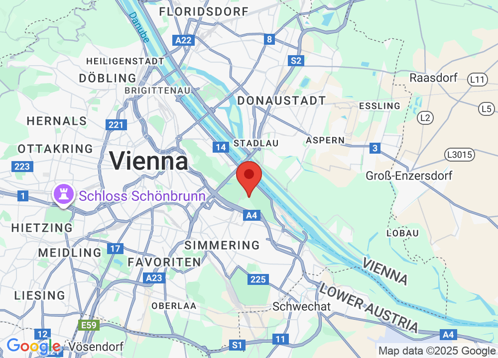 Standort von Golf Club Wien auf der Karte