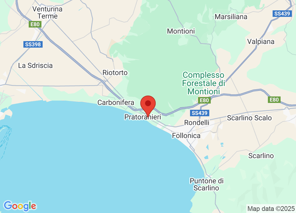 Standort von Golf Resort & SPA Riva Toscana auf der Karte