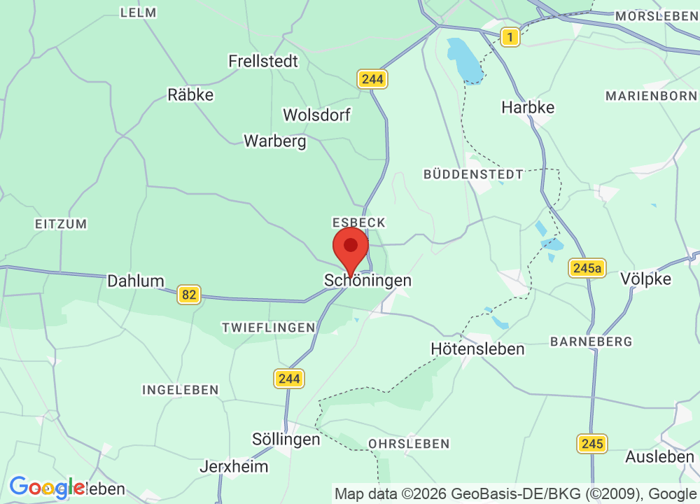 Standort von Golf- und Land-Club St. Lorenz e.V. auf der Karte