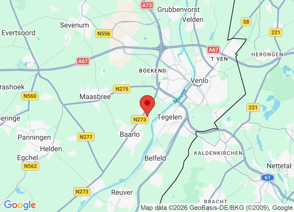 Standort von Golfclub de Berckt auf der Karte