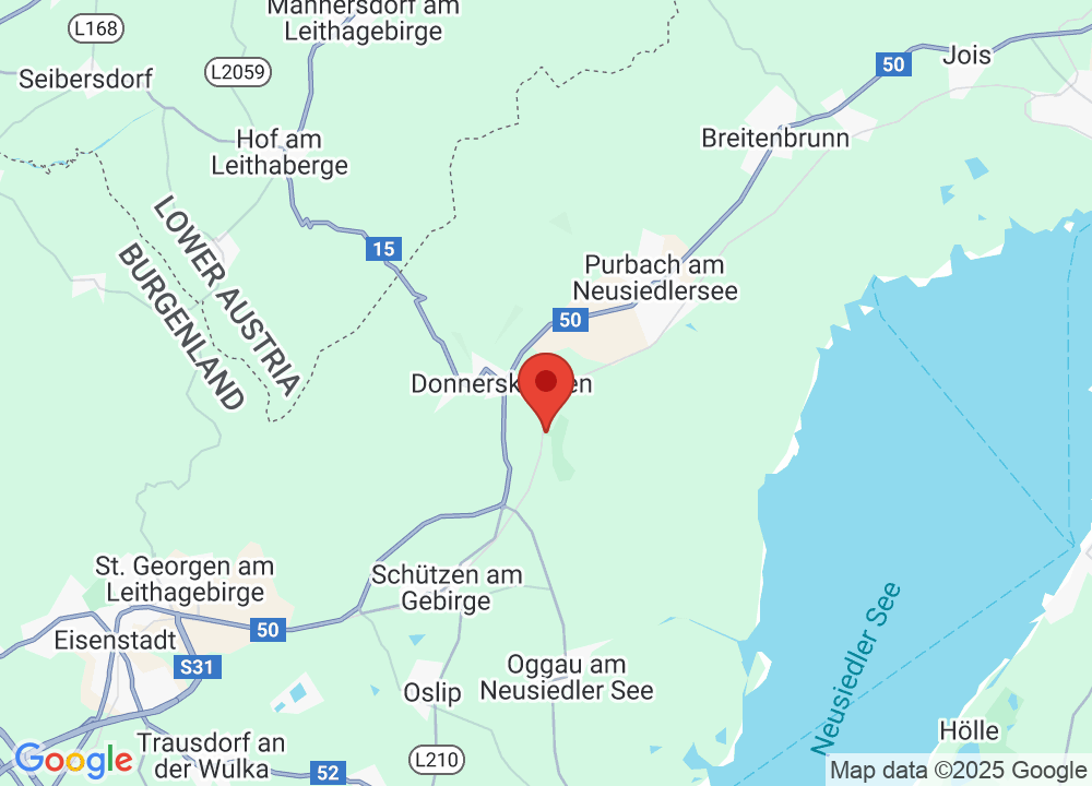 Standort von Golfclub Donnerskirchen auf der Karte