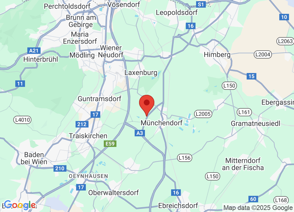 Standort von Golfclub Guntramsdorf auf der Karte