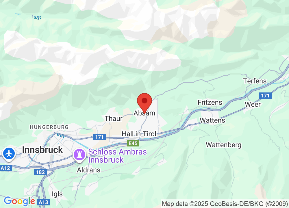 Location of Golfclub Innsbruck-Igls on map