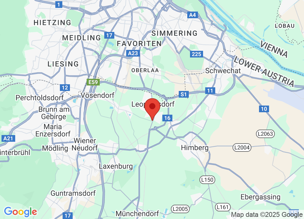 Standort von Golfclub Leopoldsdorf auf der Karte