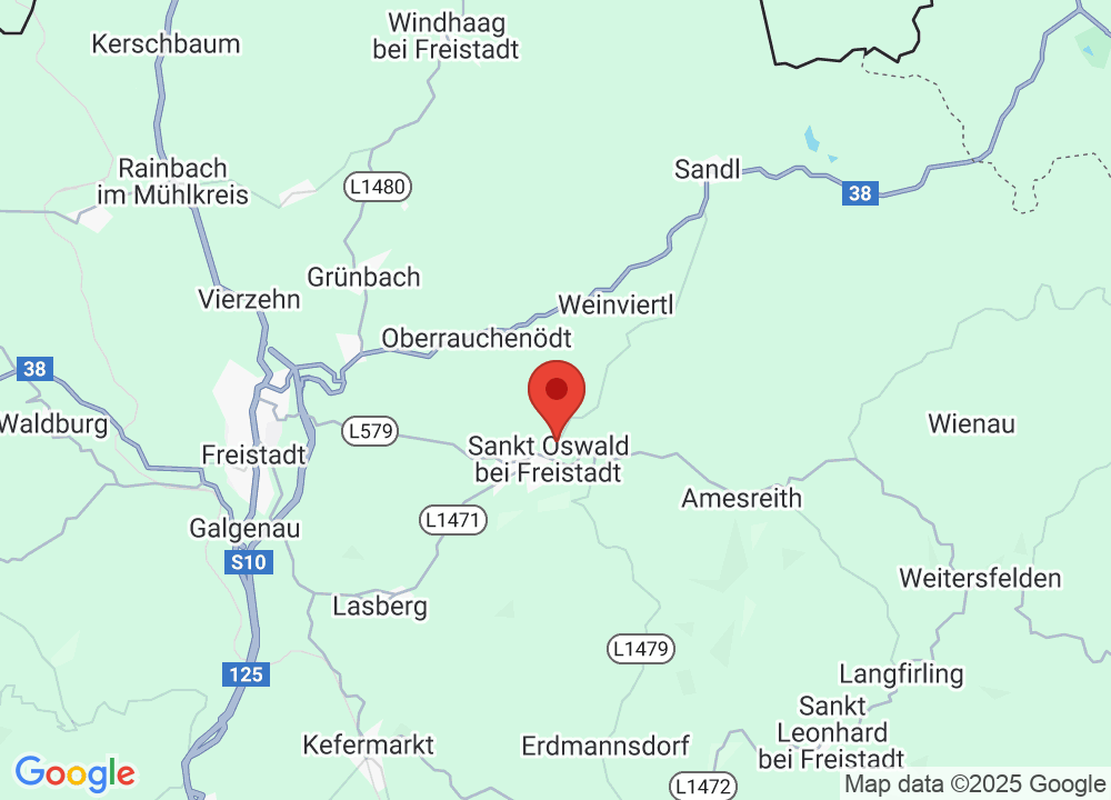 Standort von Golfclub Mühlviertel St. Oswald-Freistadt auf der Karte