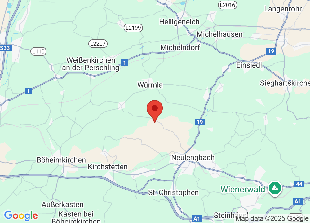 Standort von Golfclub Neulengbach auf der Karte