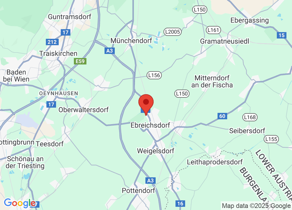 Location of Golfclub Schloss Ebreichsdorf on map