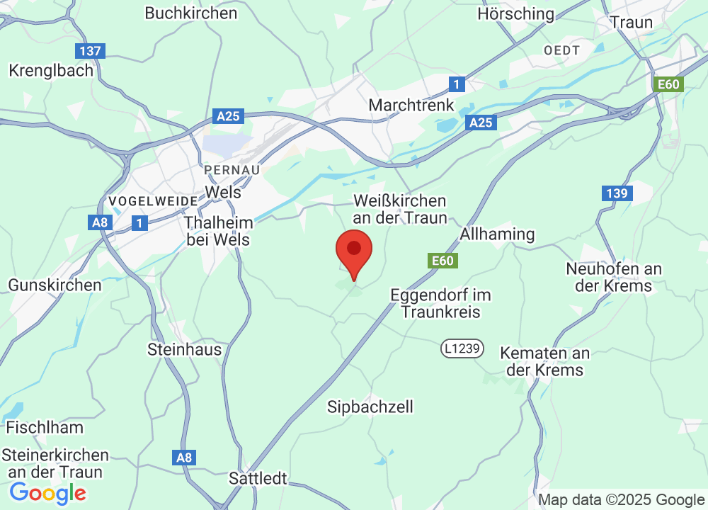 Localisation de Golfclub Wels sur la carte
