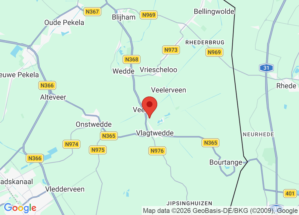 Standort von Golfclub Westerwolde auf der Karte