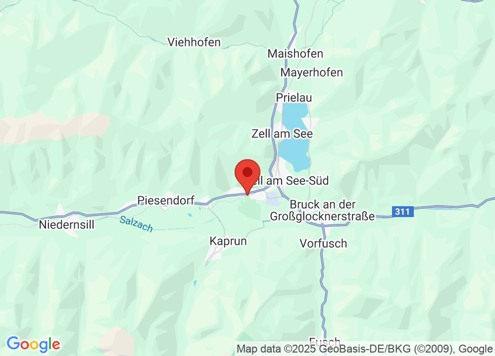 Standort von Golfclub Zell am See - Kaprun - Saalbach auf der Karte