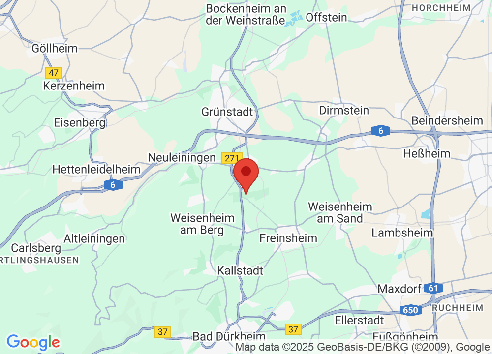 Location of Golfgarten Dackenheim on map