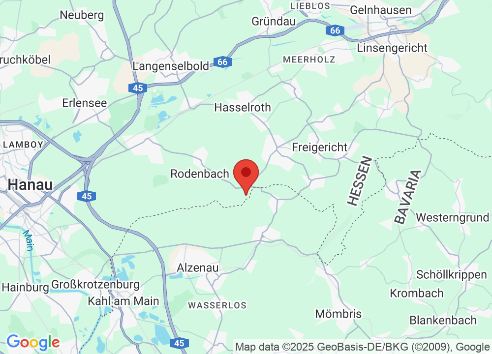 Standort von Golfpark Trages - Freigericht auf der Karte