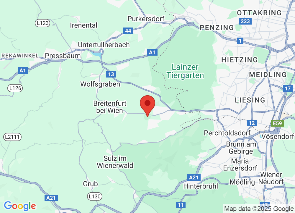Location of Golfplatz Breitenfurt on map