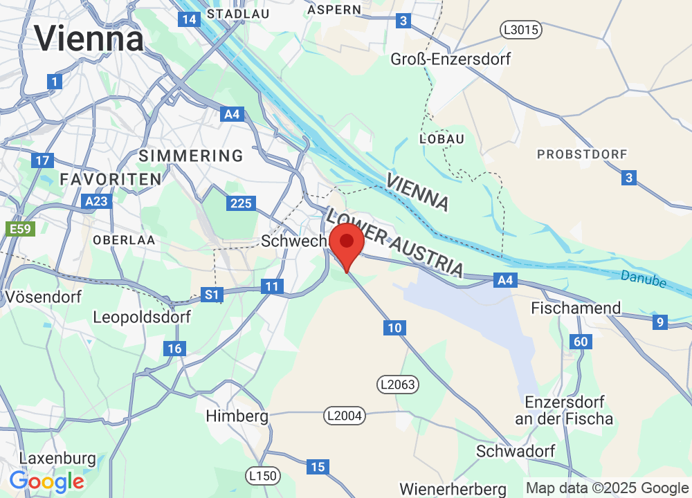 Standort von Golfrange Wien-Schwechat auf der Karte