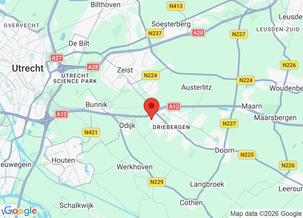 Location of Hoenderdaal on map