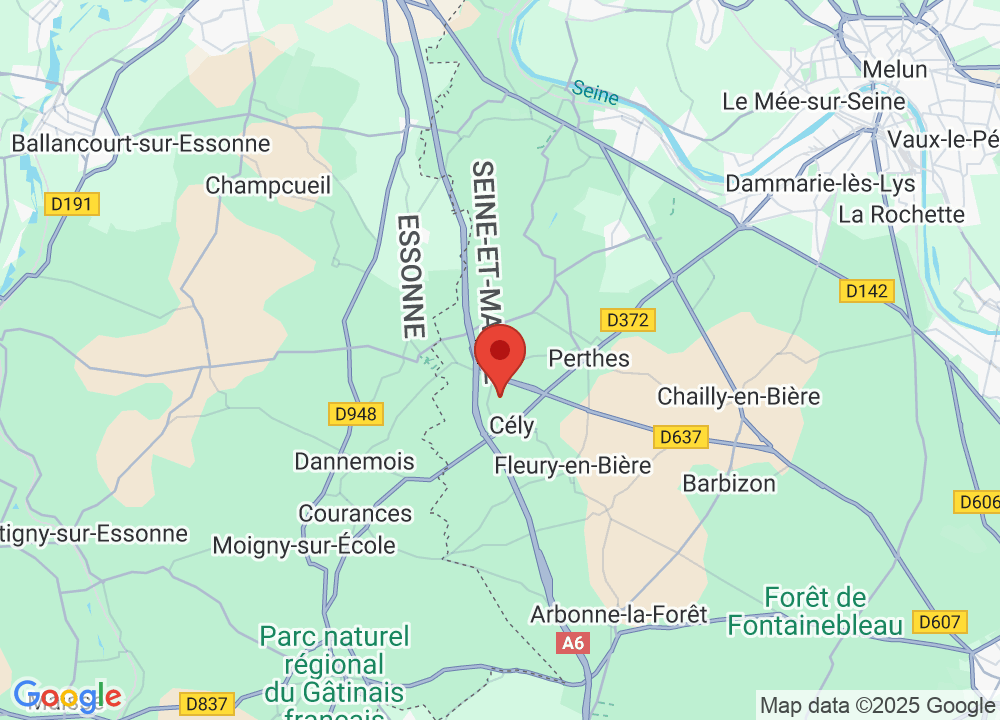 Standort von UGOLF Château de Cély auf der Karte