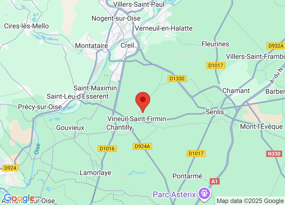 Standort von UGOLF Forêt de Chantilly auf der Karte