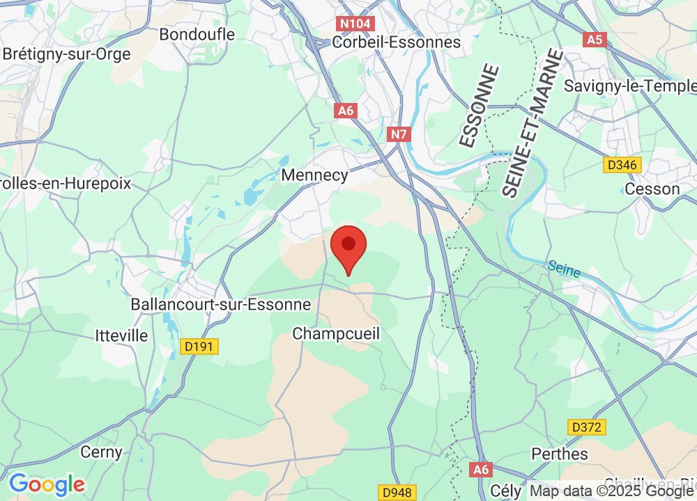 Standort von UGOLF Mennecy-Chevannes auf der Karte