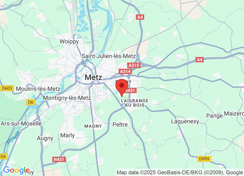 Location of UGOLF Metz on map