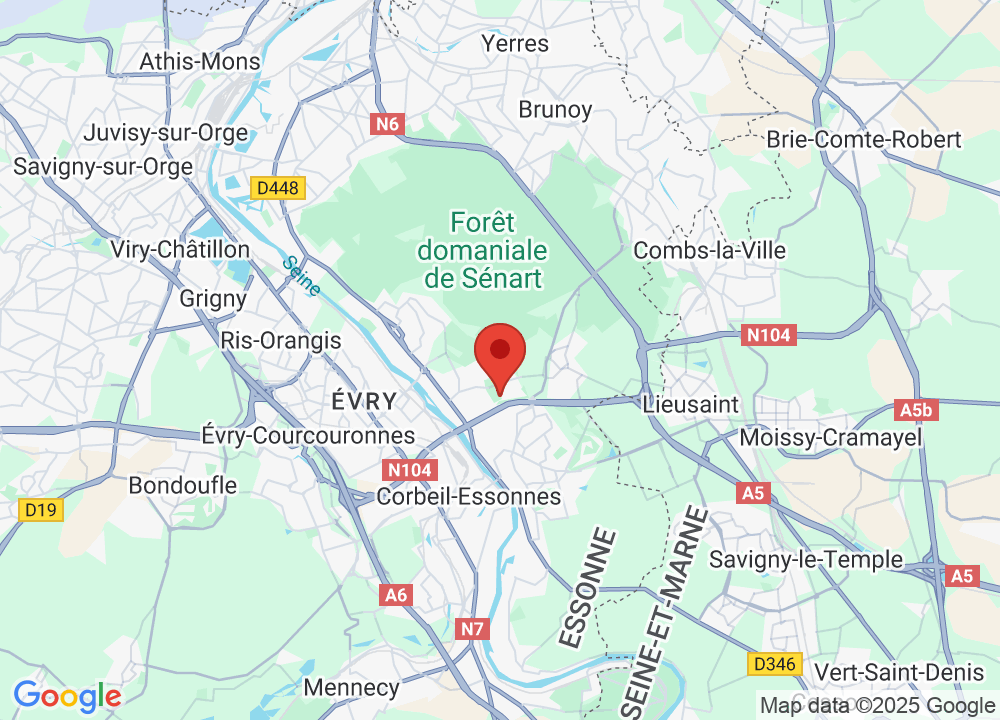 Location of UGOLF Saint-Germain-Lès-Corbeil on map
