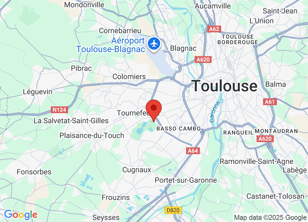 Standort von UGOLF Toulouse La Ramée auf der Karte