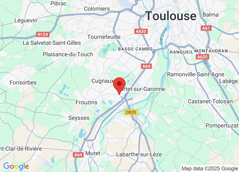Location of UGOLF Toulouse Lou Verdaï on map