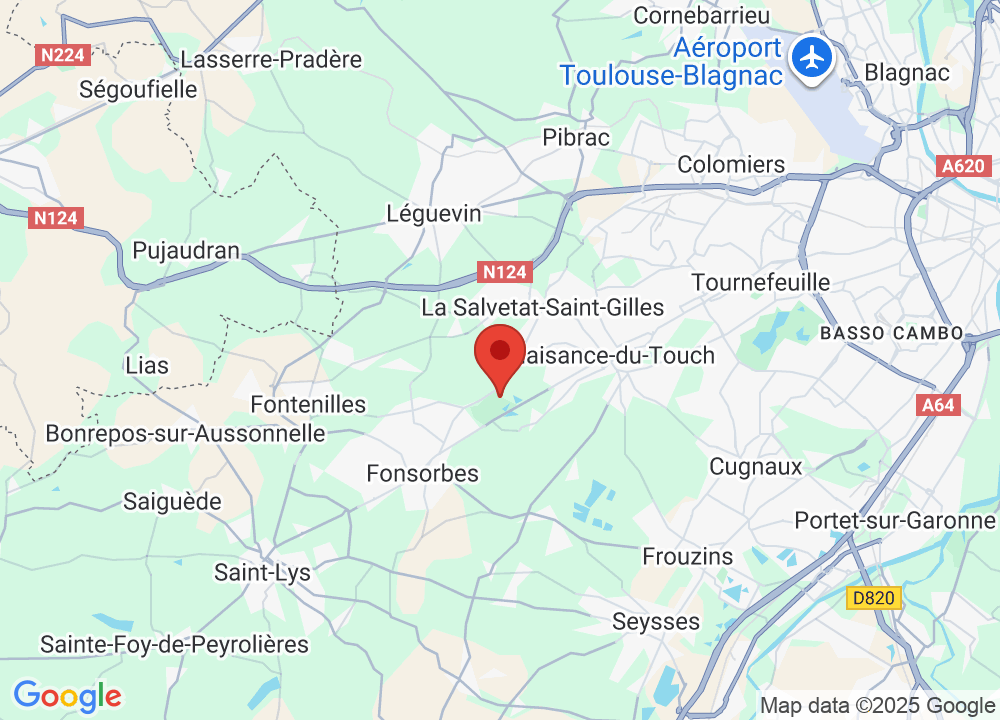 Standort von UGOLF Toulouse Téoula auf der Karte