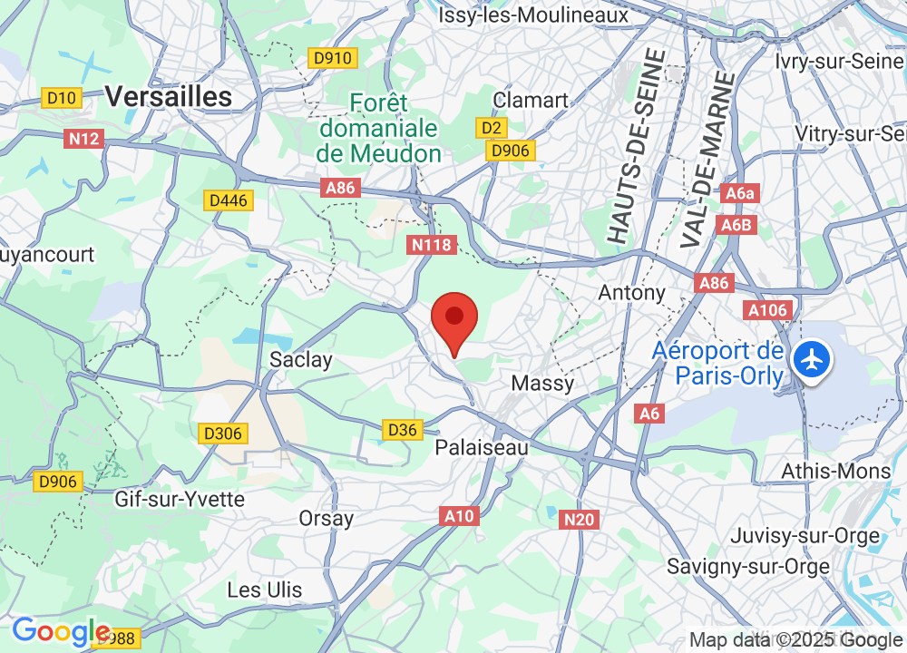 Standort von UGOLF Verrières-le-Buisson auf der Karte